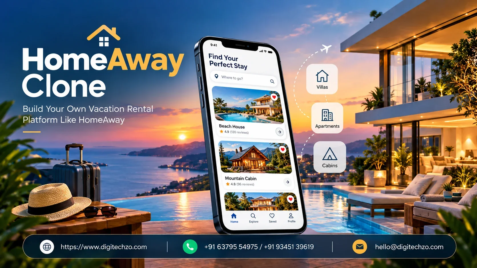 HomeAway Clone App Development: Build a Powerful Vacation Rental Platform