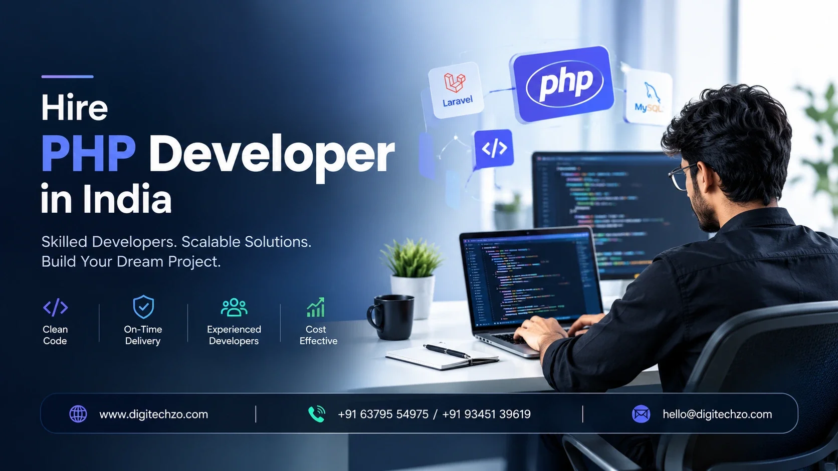 Hire PHP Developers in India for Custom Web Development