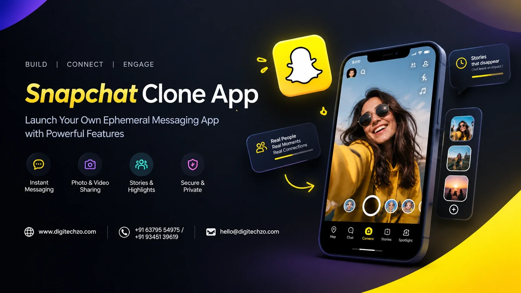 Snapchat Clone App Development: Build a Feature-Rich Social Media App