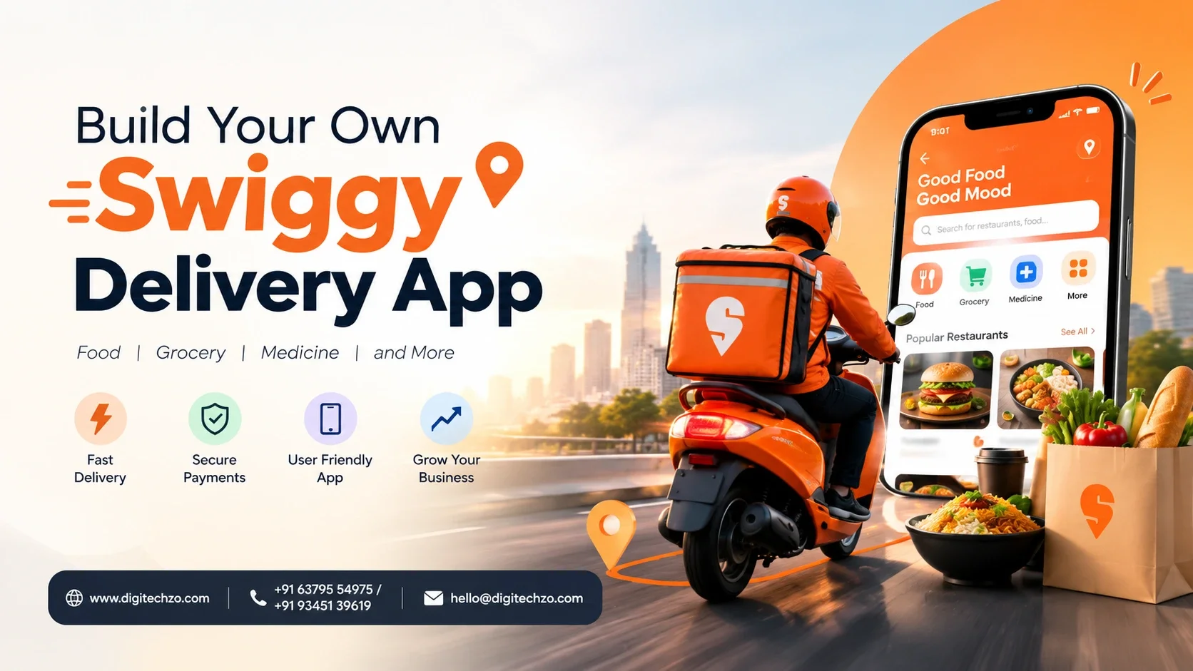 Swiggy Delivery App Development: Build a Scalable Food Delivery Platform