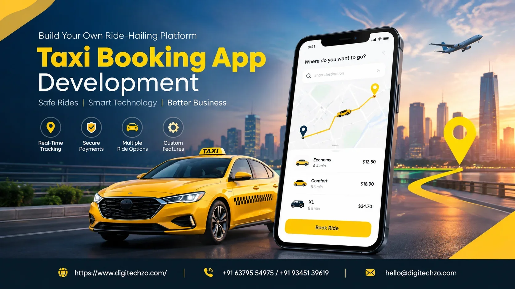 Taxi Booking App Development: Build a Scalable Ride-Hailing Business