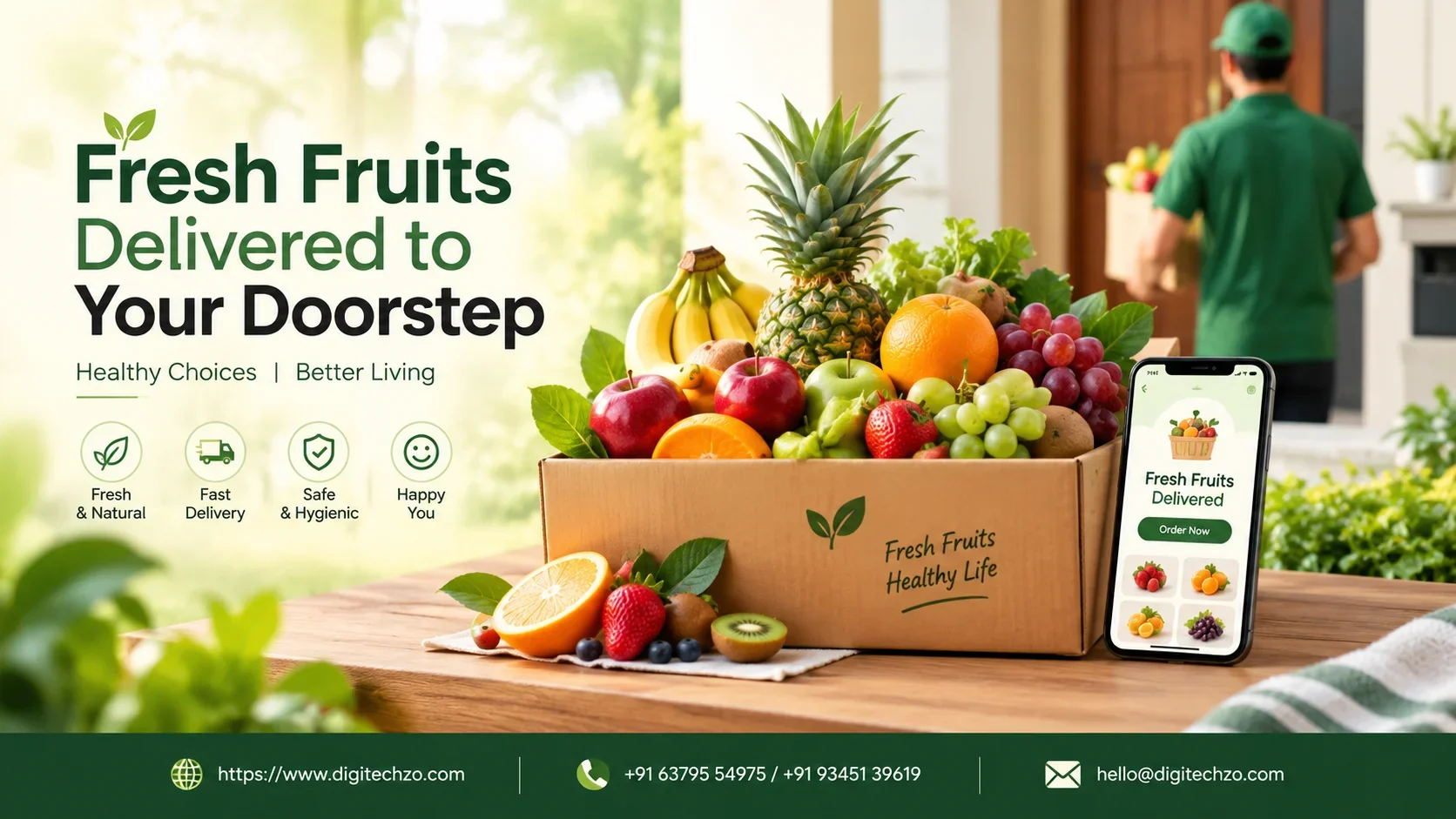 Fruit Delivery App Development: Build a Fresh Online Fruit Ordering Business