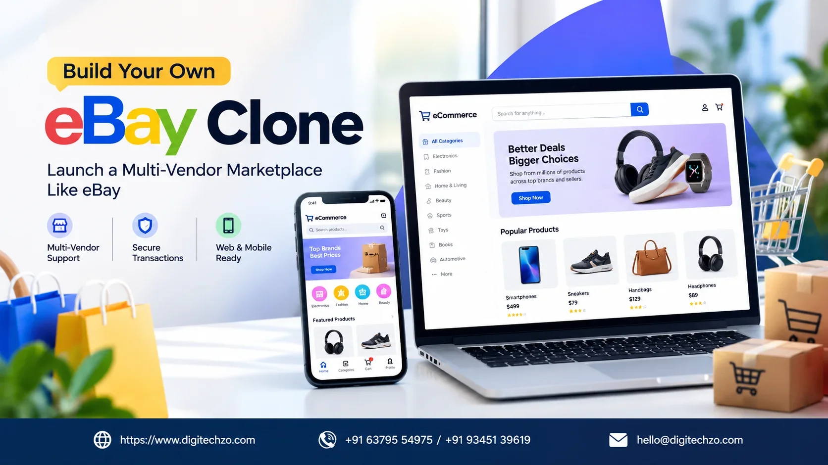 eBay Clone App Development: Build a Scalable Online Marketplace
