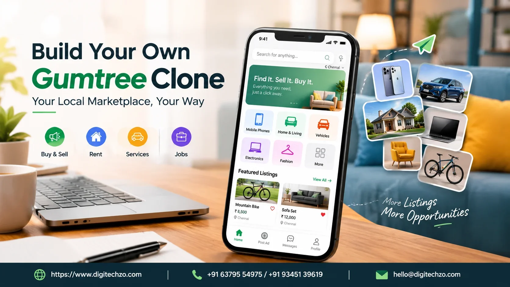 Gumtree Clone App Development: Build a Powerful Classifieds Marketplace