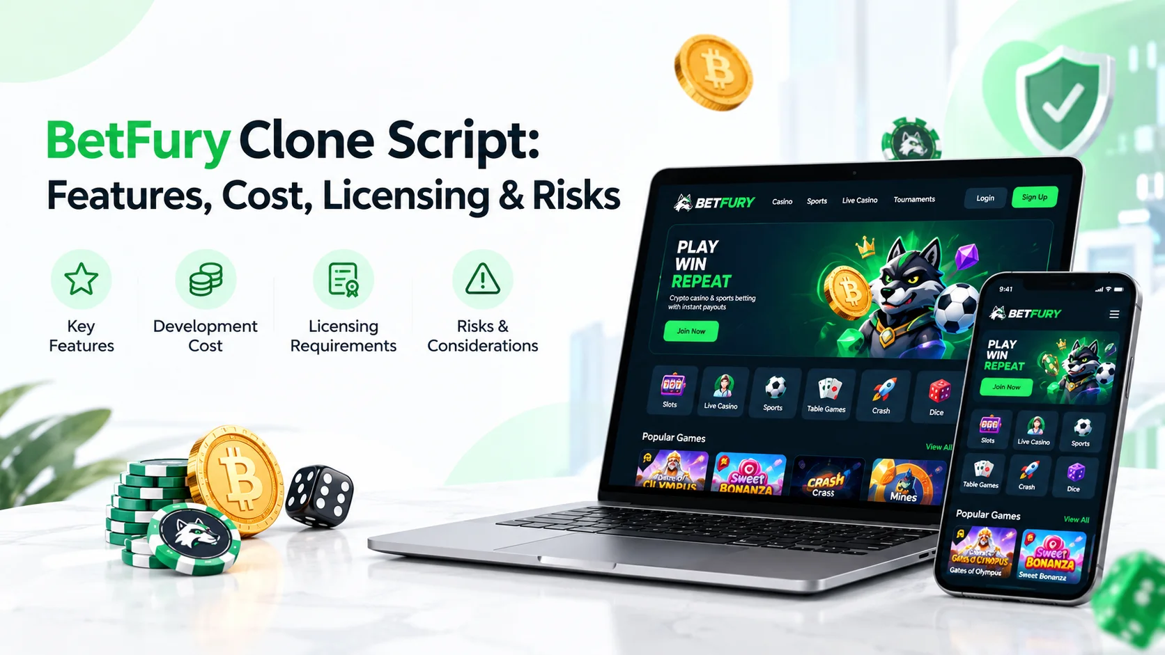 BetFury Clone Script: Turn Crypto Gaming Ideas into a Revenue-Ready Platform